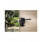 Thirard - serrure en applique double cylindre à tirage 75 x 130 mm gauche pour porte d'entrée