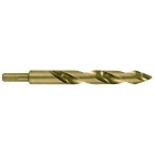 Foret métaux TSP HSS Cobalt taillé meulé - Queue réduite - Affûtage étagé - Ø 16 x 178 mm - TIVOLY - 11457241600