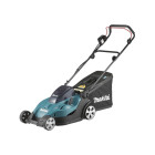 Tondeuse MAKITA 36V - 2x18V Li-ion - largeur de coupe 43cm - 2 batteries + 1 chargeur rapide - DLM431Z-P