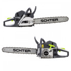 Tronçonneuse thermique à chaîne 52cc schter guide 46 cm       gris