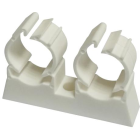 Fixation de tube multicouche ING FIXATION Tub-ring double Ø 26 mm - Boîte de 40 pièces - A315240