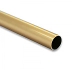 Tube aluminium Ø 30 mm Creatube .      100 cm  doré anodisé
