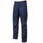 Pantalon de travail baltic stretch et slim - ey128 - Bleu-foncé - Taille au choix
