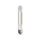 Ampoule LED Vintage 2W Filament E27 T30 Verre trasparent 200LM 300° Mod. VT-2042 - Blanc Chaud 2700K