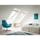 Fenêtre de toit à rotation GGL manuelle Tout Confort WhiteFinish VELUX 