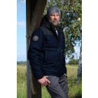 Gilet bosseur bear - bleu marine/noir - 3xl - 11724-018