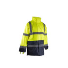 Veste haute visibilité imperméable - LMA - 2199-Jaune fluo / Marine-S
