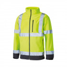 Veste softshell haute visibilité dickies bicolore