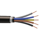 Cable rvfv armé 5g2.5mm² à la coupe (minimum 10m)