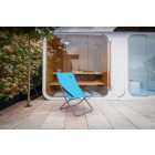 Fauteuil loggia 4 positions bleu - o'colors