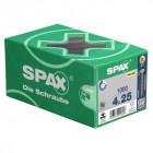 Vis à bois aggloméré tête fraisée empreinte pozidriv acier zingué bichromaté entièrement filetées yellox, ø 5 mm, longueur 25 mm