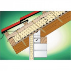Vis à tête disque wirox filetage partiel torx zingué blanc grande longueur, ø 8 mm, longueur 240 mm, boîte de 50