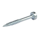 Vis acier inox pour trous borgnes, tête cylindrique, pas fin - 500 vis, N° 6 x 1-1/4"