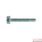 Boite de 200 vis autoperçeuses tête hexagonale 4,8x16 - 21823