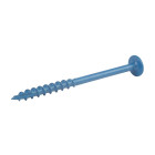 Vis Blue-Kote™ pour trous borgnes, tête à rondelle, pas gros - 250 vis, N° 8 x 2-1/2"
