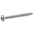 Vis à bois aggloméré tête cylindrique bombée 6 lobes internes A2 - Ø 5 X 50 - Boîte de 100 - ACTON - 623185X50