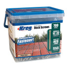 Vis Protec-Kote™ pour trous borgnes, tête cylindrique, pas gros - 700 vis, N° 8 x 2"