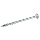 Vis zinc pour trous borgnes, tête à rondelle, pas gros - 250 vis, N° 8 x 2-1/2"