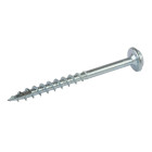 Vis zinc pour trous borgnes, tête à rondelle, pas gros - 250 vis, N° 8 x 2"