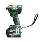 Visseuse à choc hikoki - 18v 4,0ah - 210 nm – 2 batteries multi volt - wh18dcwrz