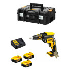 Visseuse plaques de plâtre 18V 5.0Ah Li-ion DCF620P3T DeWALT