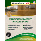 Vitrificateur anti-taches parquet effet satiné - incolore -woodguard vp–vitrificateur parquet-formule végétale -3l 30m2