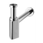 Wirquin 30717918 siphon design triangulaire en laiton chromé réglable