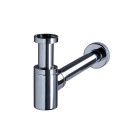 Wirquin - linéis mini - siphon de lavabo design en laiton chromé