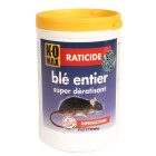 Raticide KOMAX Super dératisant  - Blé entier - 400 gr - XB600