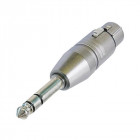 Xlr Femelle 3 Points Vers Jack 1/4" Stéréo