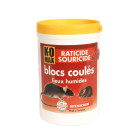 Raticide KOMAX Bloc coulés  - 400 gr - XRSB