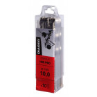 Foret métaux hss diager pro - série courte - ø1 - pack de 10 forets - 726d01