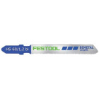 Lame de scie sauteuse festool hs 60/1,2 bi - boite de 25 - 488016