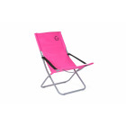 Fauteuil loggia 4 positions rose - o'colors