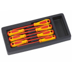 Module mousse 1/3 de 6 tournevis isolés 1000V SAM - ZTBPJ6MM