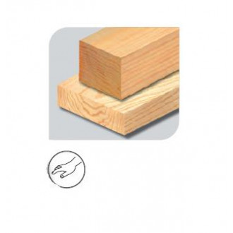 Coffret de 3 ciseaux à bois à manche bi-matière + 1 pierre - 780.500.03