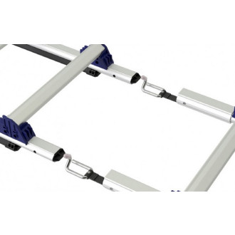 Pack echelles de toit pas 250 mm haut. 6.1 m avec 1 crochet de faîtage - evoklip