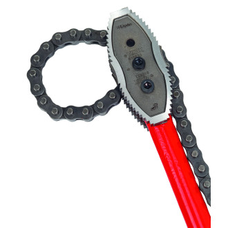 Serre tube a chaine 8" mors réversible - VIRAX - 010624