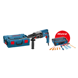 Perforateur burineur bosch 880w sds plus gbh2-28f + coffret gedore 0615990j7x