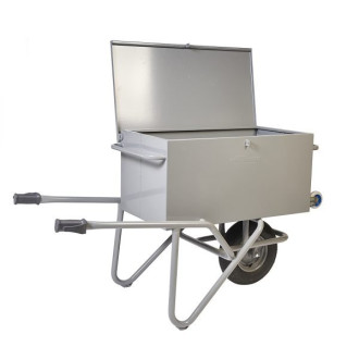 Brouette boite à outils basculante Cantine 900x500x430 mm