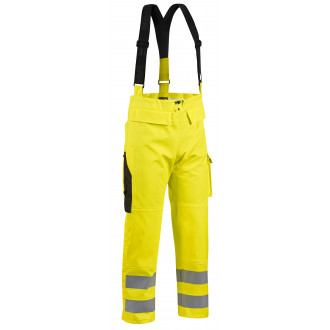 Pantalon de pluie tissu lourd Jaune XXXL