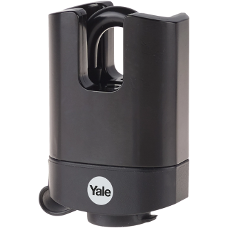 Cadenas étanche YALE - 51 mm - Anse protégée - 3 clés - 24314000