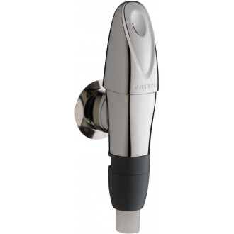 Robinet temporisé pour chasse, applique, avec robinet d'arrêt 1000 xl