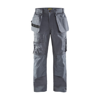 Pantalon artisan avec poches flottantes Gris-Clair 15321860 - Taille au choix