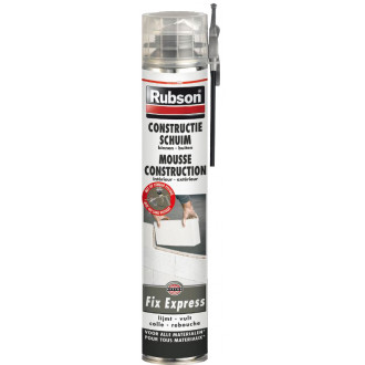 Mousse expansive Fix Express construction RUBSON - aérosol 750 ml - 1619486