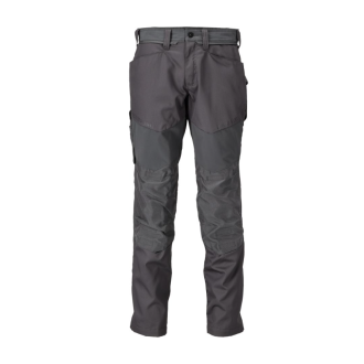 Pantalon de travail avec poches genouillères MASCOT Customized - 22479-230-36-82-Gris anthracite