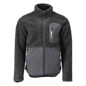 Veste de travail fourrure zippé MASCOT Customized - 22303-682-Gris anthracite-L