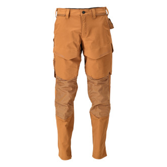 Pantalon de travail avec poches genouillères MASCOT Customized - 22379-311/2-Noisette-45-76