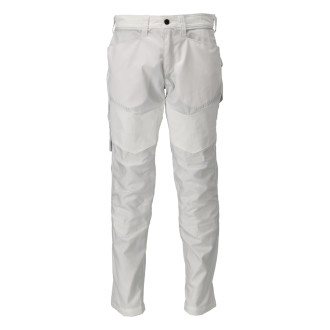 Pantalon de travail avec poches genouillères MASCOT Customized - 22479-230-Blanc-82-52