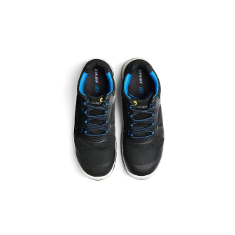 Chaussures de sécurité basses noir à lacets rétro 24320000 - Pointure au choix